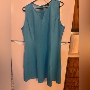 Sharagano sleeveless blue dress [SIZE 16]